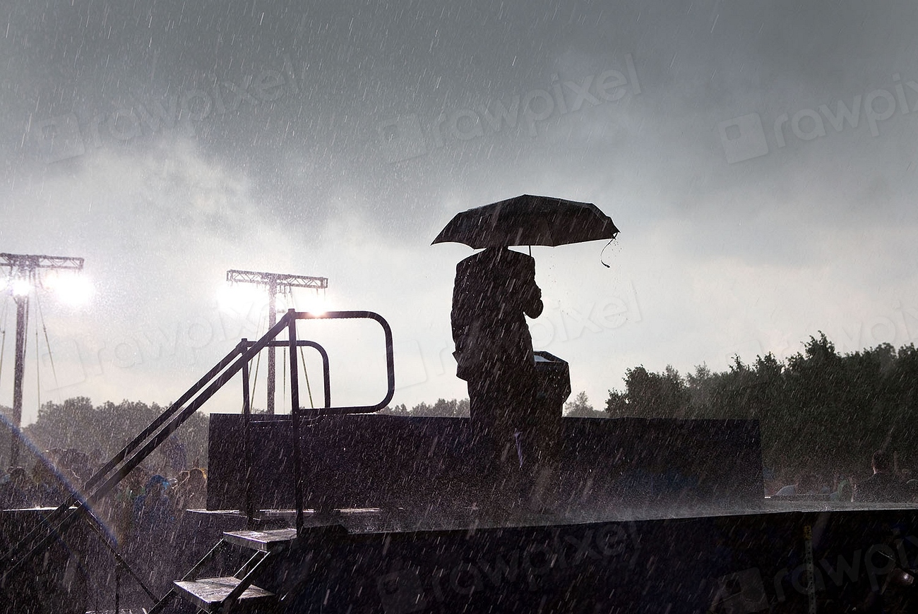 'The skies opened up on Memorial