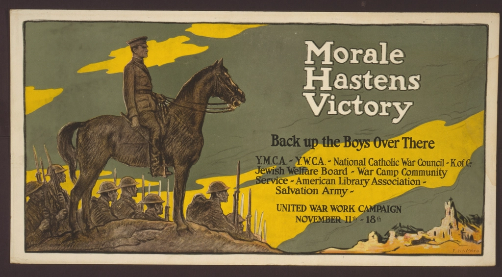 Morale hastens victory - back